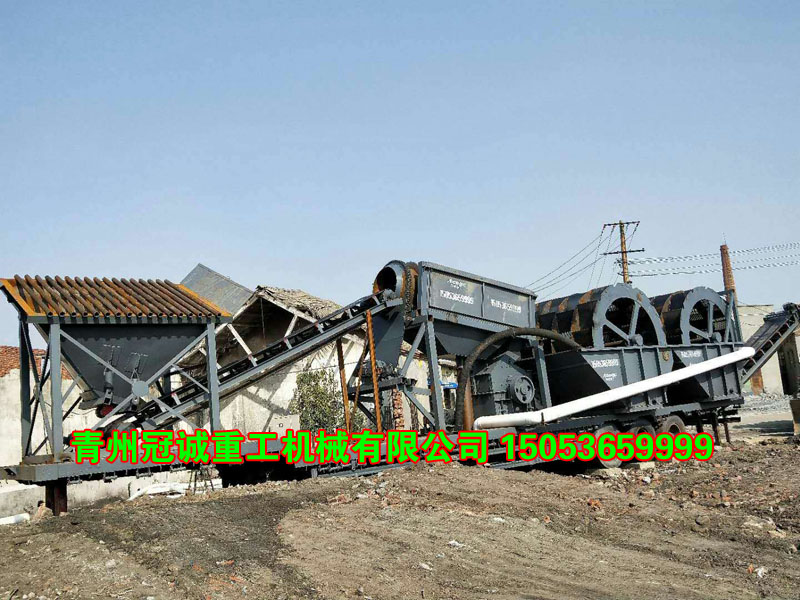 車載移動式破碎制砂洗沙一體設備 車載移動式破碎制砂洗沙一體設備