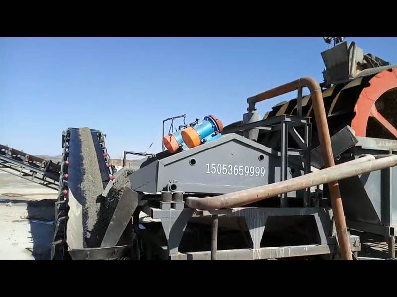 脫水篩應用于固定式石粉洗沙機 脫水篩應用于固定式石粉洗沙機