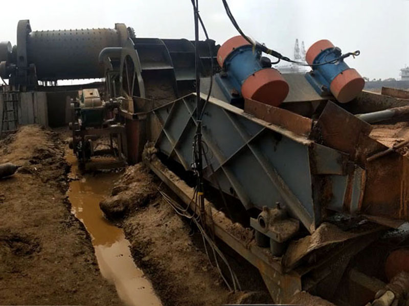 球磨制砂機+細沙回收脫水 球磨制砂機+細沙回收脫水