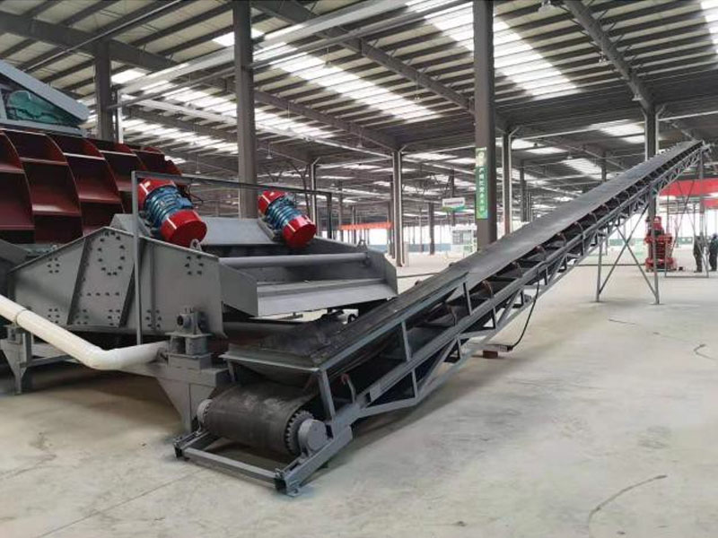 螺旋洗砂機生產線