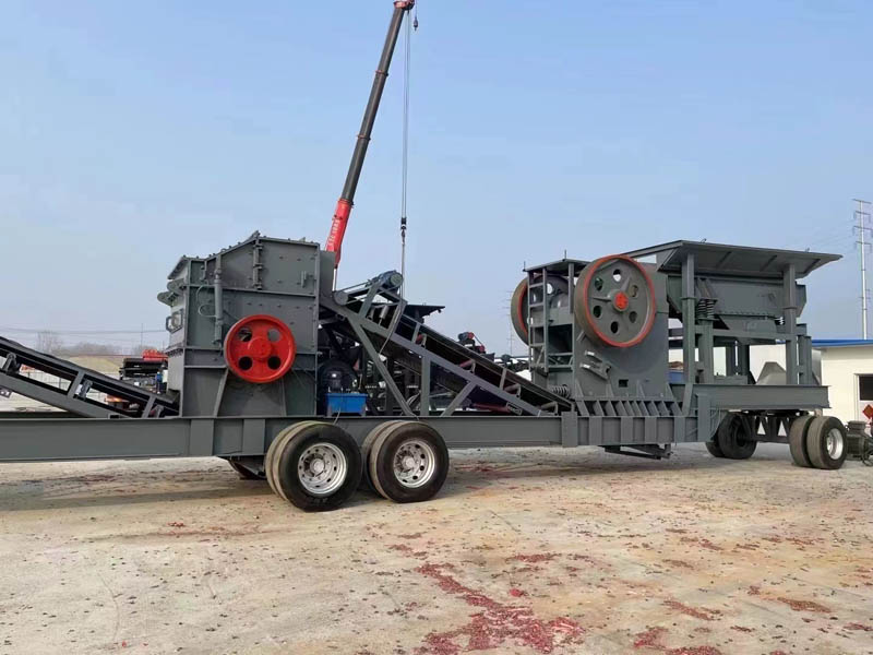 移動式破碎制砂機 移動式破碎制砂機